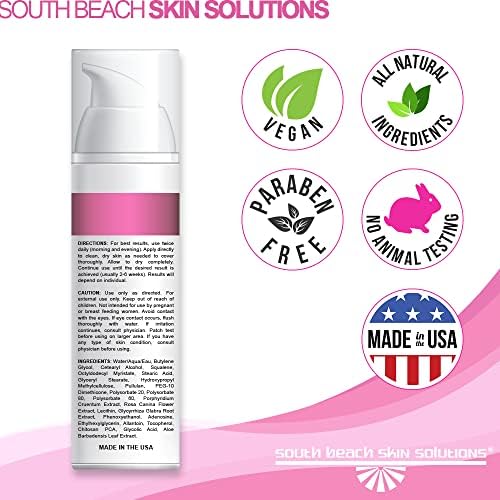 South Beach Salon Strength Anti-Aging Wrinkle Cream – Neck Firming & Skin Tightening (50ml)