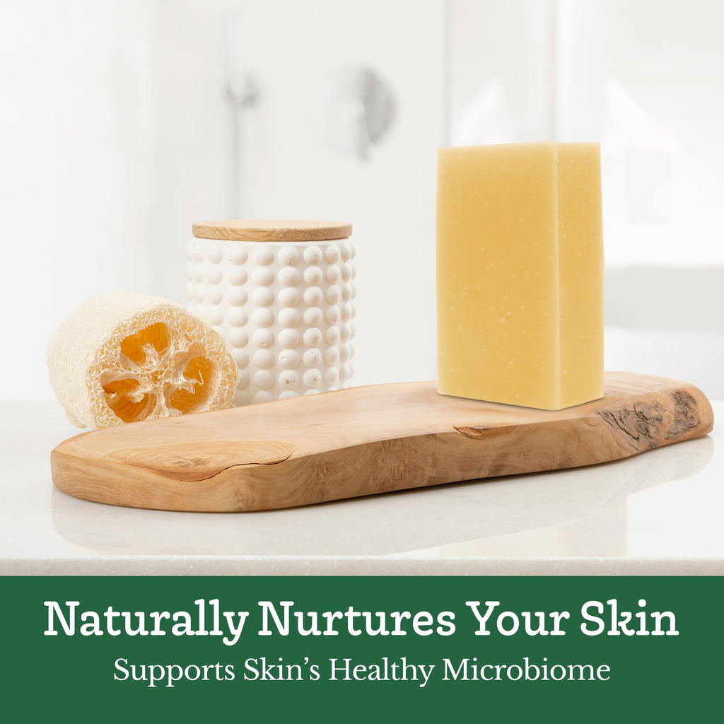 Southern Natural Goat Milk Soap Bar (3 Pack) – Tea Tree Peppermint for Dry, Sensitive Skin