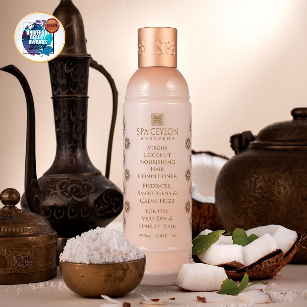 SPA CEYLON Virgin Coconut Nourishing Hair Conditioner | Hydration & Strength