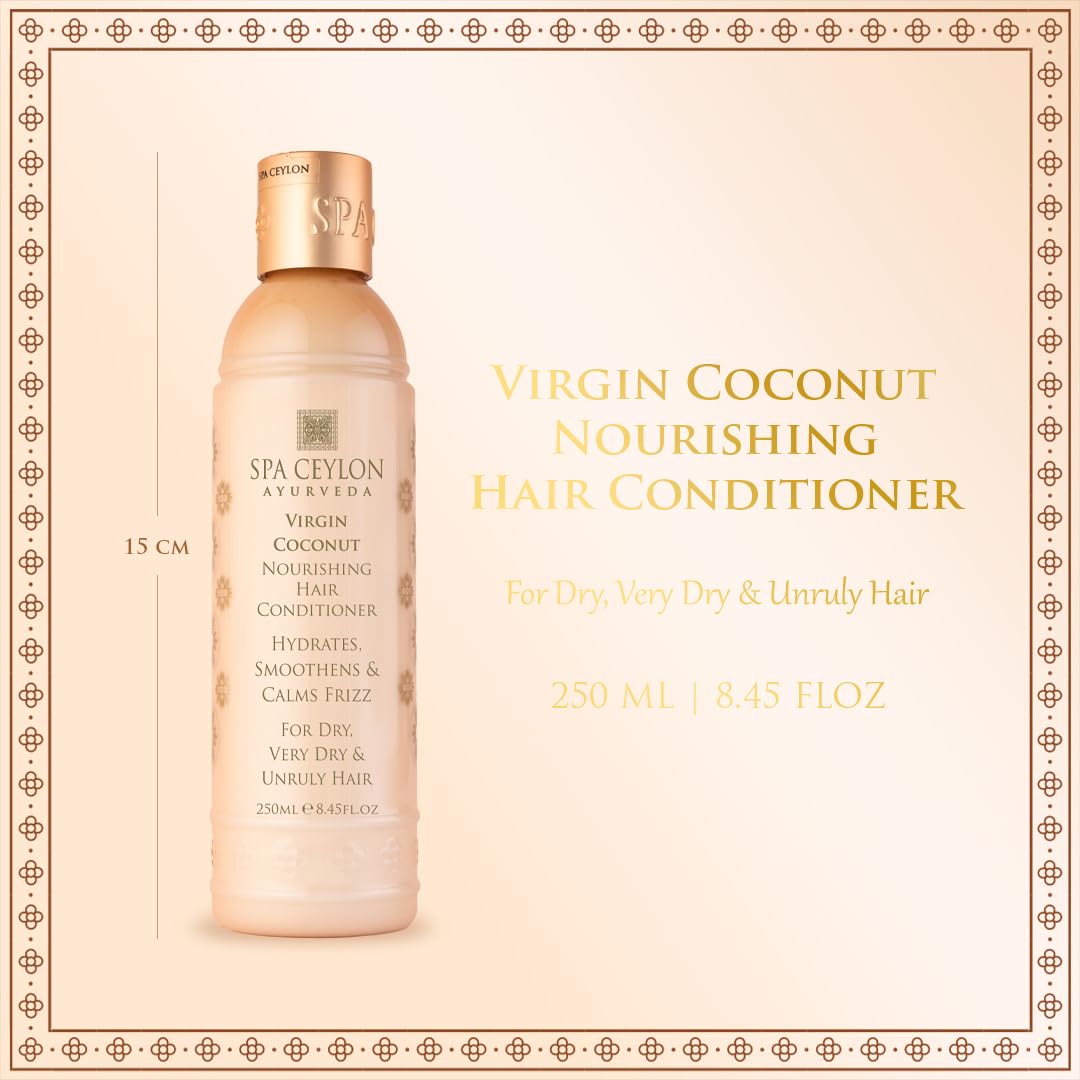 SPA CEYLON Virgin Coconut Nourishing Hair Conditioner | Hydration & Strength