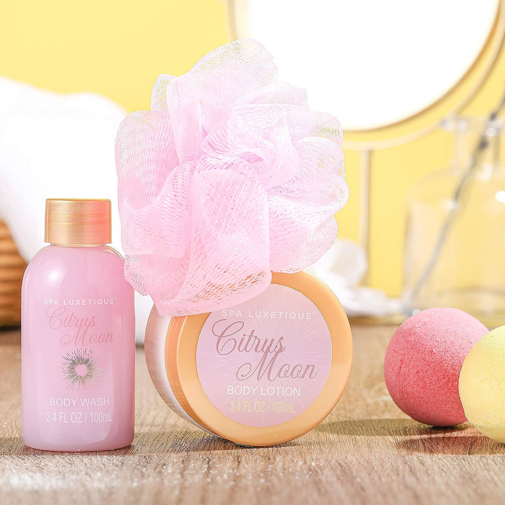 Spa Luxetique Flannel Robe & Slippers Spa Set for Women - Gift Box