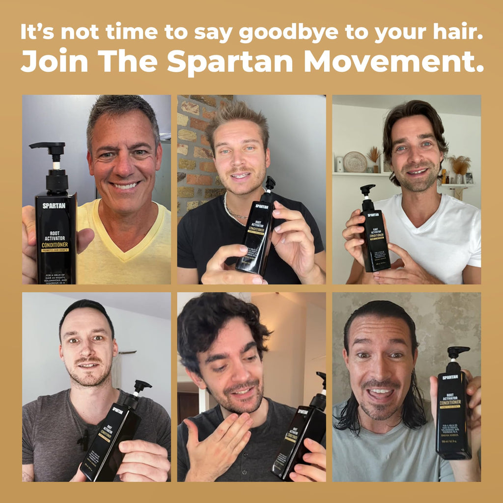 SPARTAN Root Activator Conditioner for Men – Hair Growth & Thickening