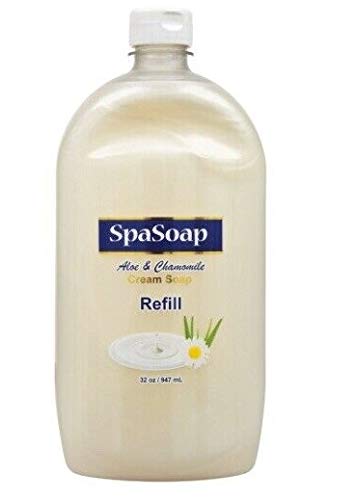 Spasoap Aloe & Chamomile Liquid Soap Refills (32 oz) – Gentle Hand Wash