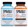 Spazazz RX Therapy Collection: Joint Therapy & Muscle Therapy Bath Salts – 2-Pack Bundle (19 oz Each)