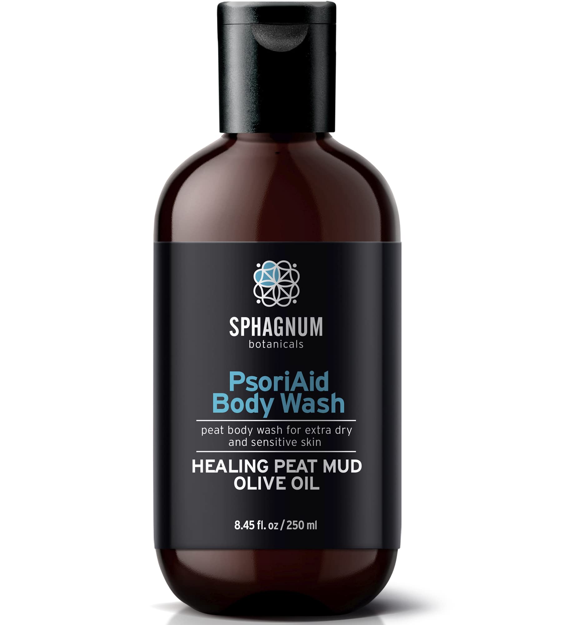 Sphagnum Botanicals Psoriasis Body Wash – Peat Mud & Olive Oil