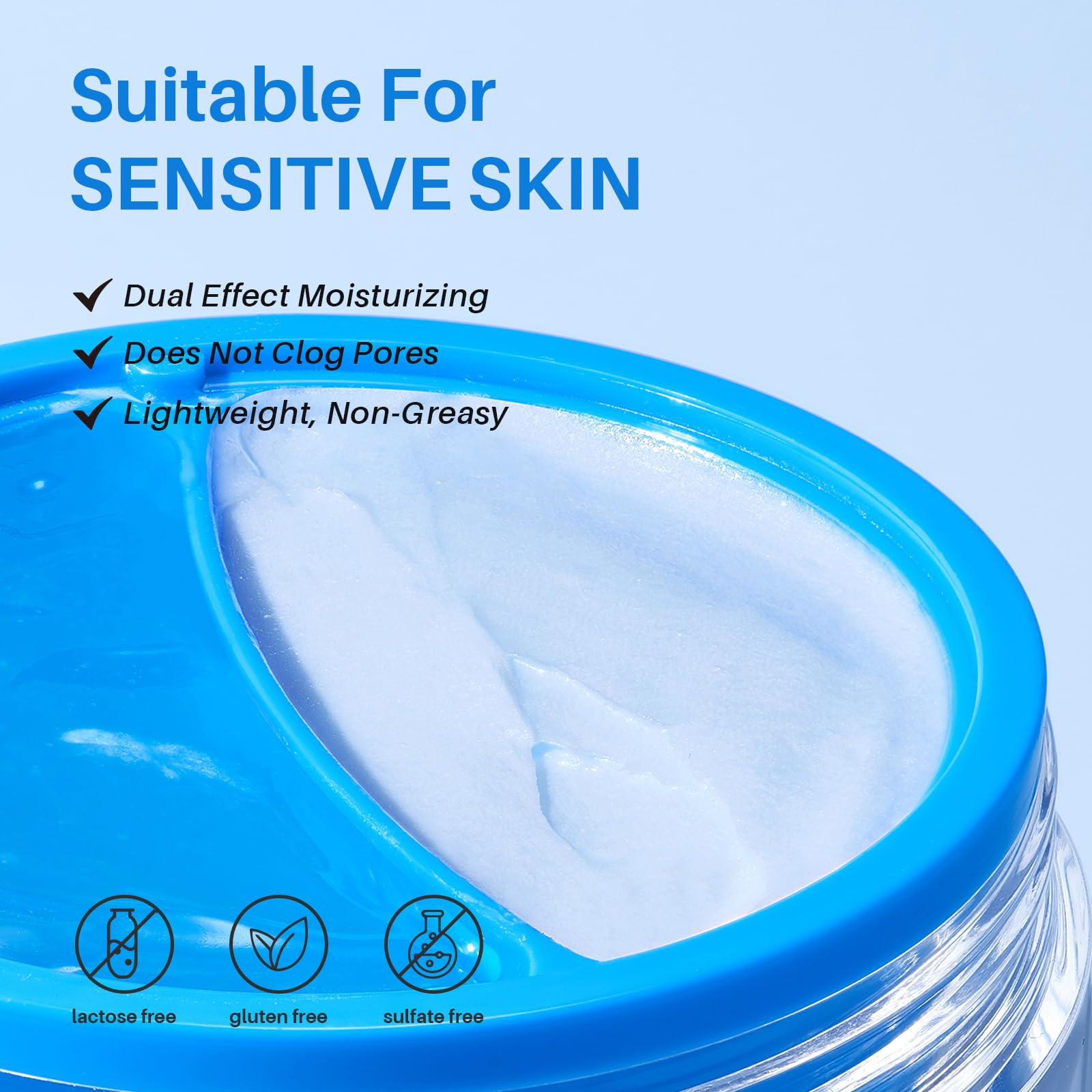 SPODARE Day/Night Cream Set: Oil-Control Day Gel + Panthenol Night Cream (2 x 1.7 oz)