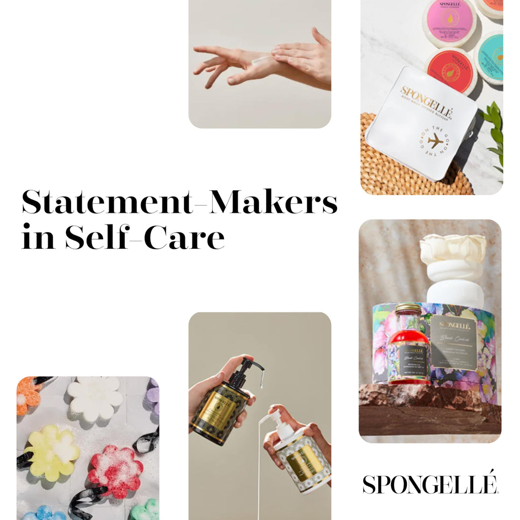 Spongellé Eucalyptus Mint Eco Body Buffer – Biodegradable, Vegan, Dermatologist-Tested, Made in USA