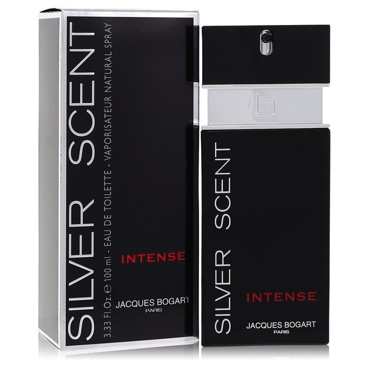 Silver Scent Intense Eau De Toilette Spray 3.33 oz / 100 ml for Men by Jacques Bogart