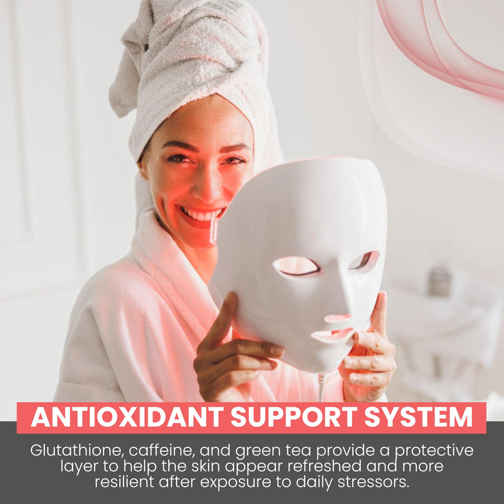 St. Croix Red Light Therapy Activation Serum – Deep Penetration with Green Tea, Hyaluronic Acid & Peptides | Preps Skin for Devices, Improves Fine Lines – 1 oz