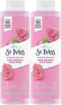 St. Ives Refreshing Body Wash - Rose Water & Aloe Vera, 22 fl oz (Pack of 2)