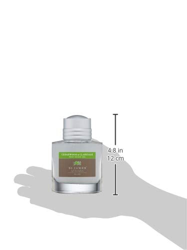 St James of London Cedarwood & Clarysage Post Shave Gel – Alcohol-Free Moisturizer, 3.4 oz (100 ml)