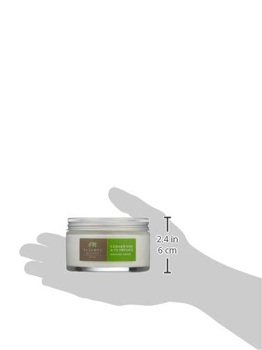 St James of London Cedarwood & Clarysage Shave Cream Jar | Rich Lather