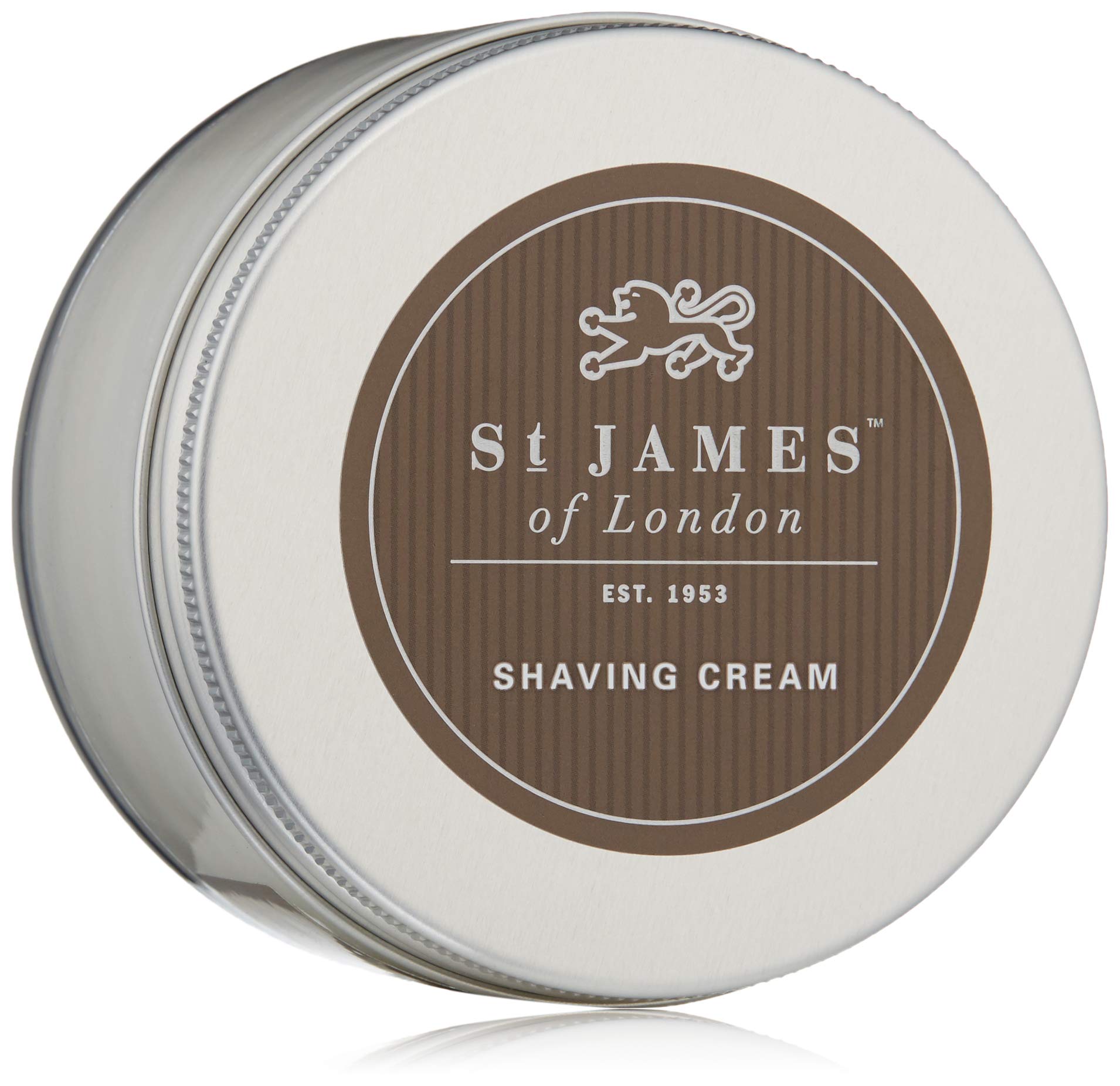 St James of London Cedarwood & Clarysage Shave Cream Jar | Rich Lather