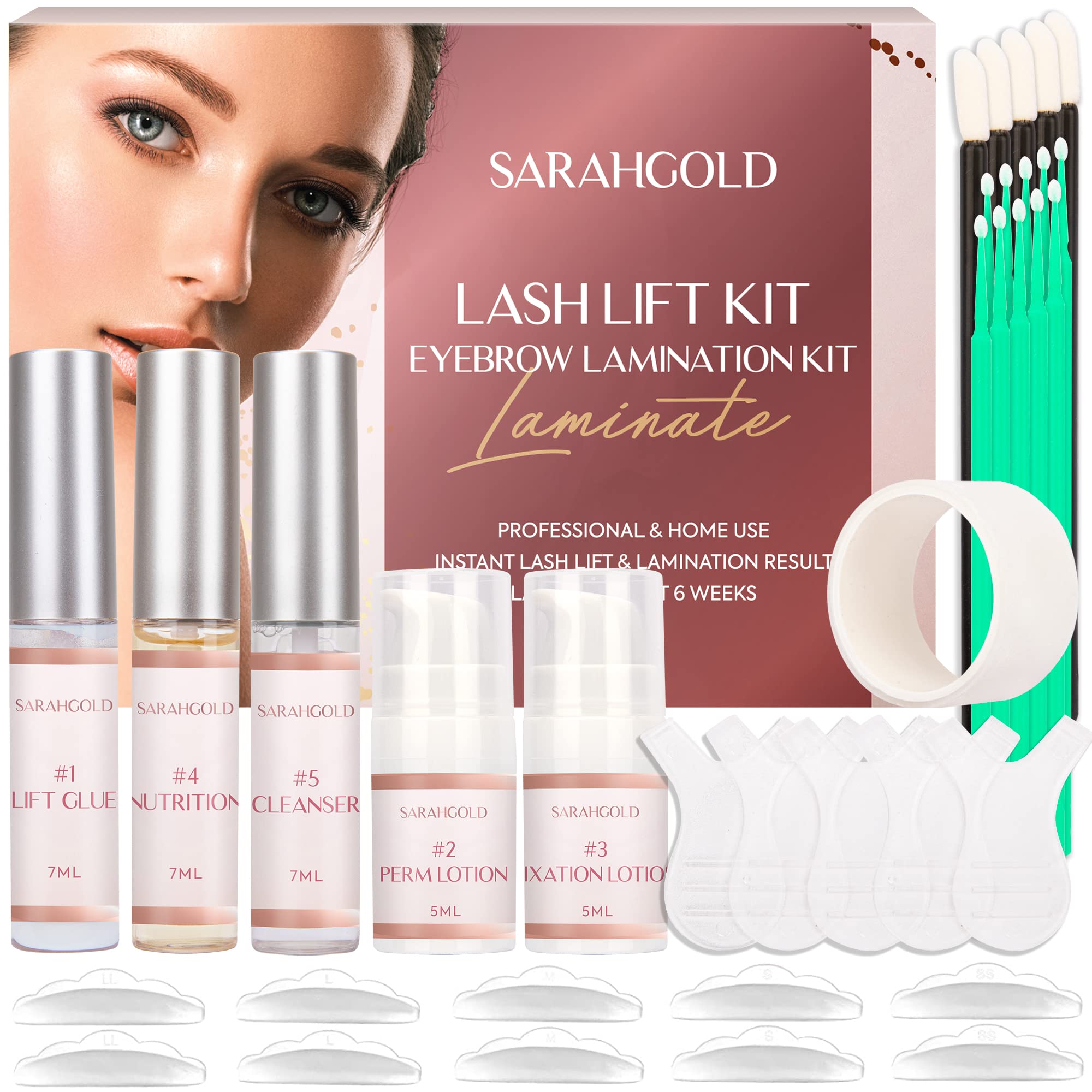 St. Mege Lash Lift & Brow Lamination Kit — At-Home Salon-Quality Lashes & Brows