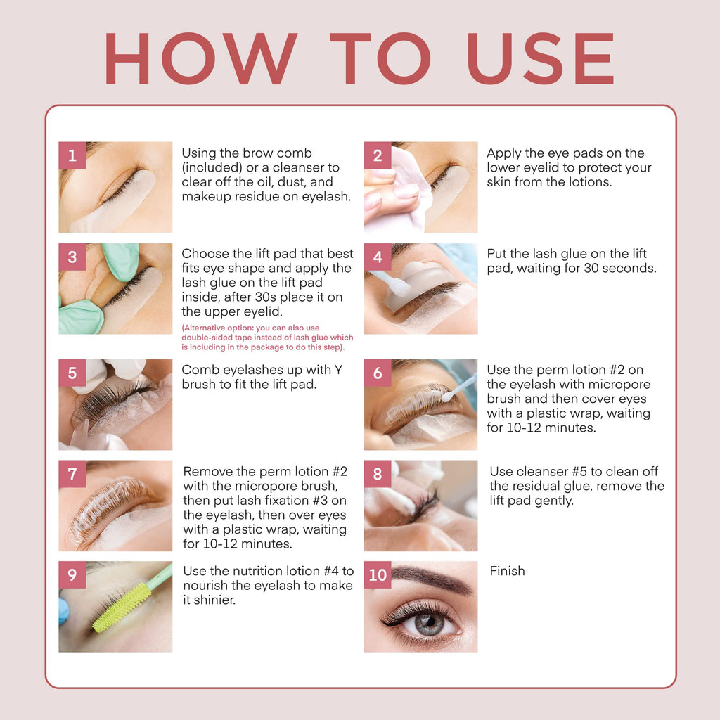 St. Mege Lash Lift & Brow Lamination Kit — At-Home Salon-Quality Lashes & Brows