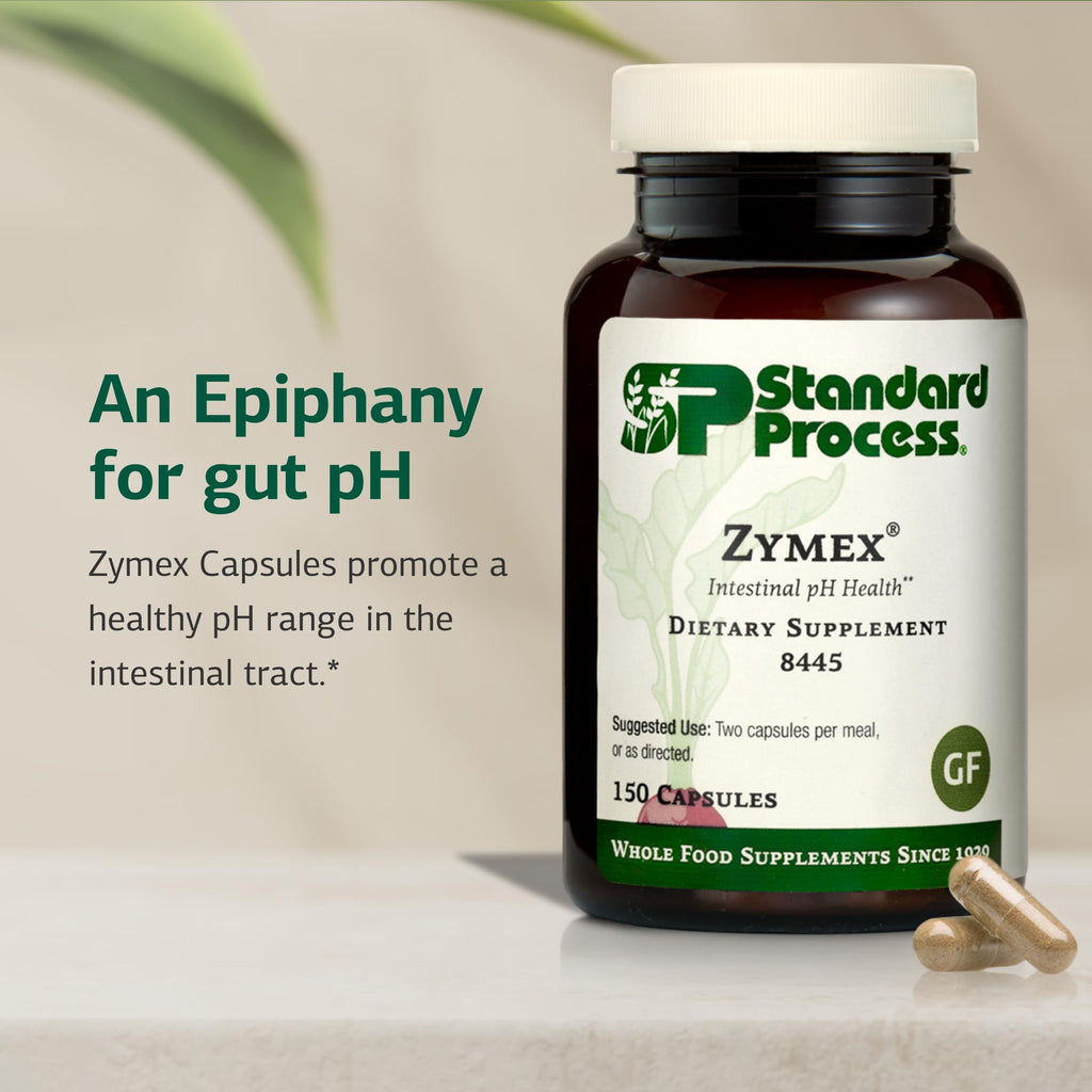 Standard Process Zymex Capsules – Digestive Health Support (Gluten-Free, Non-Dairy)