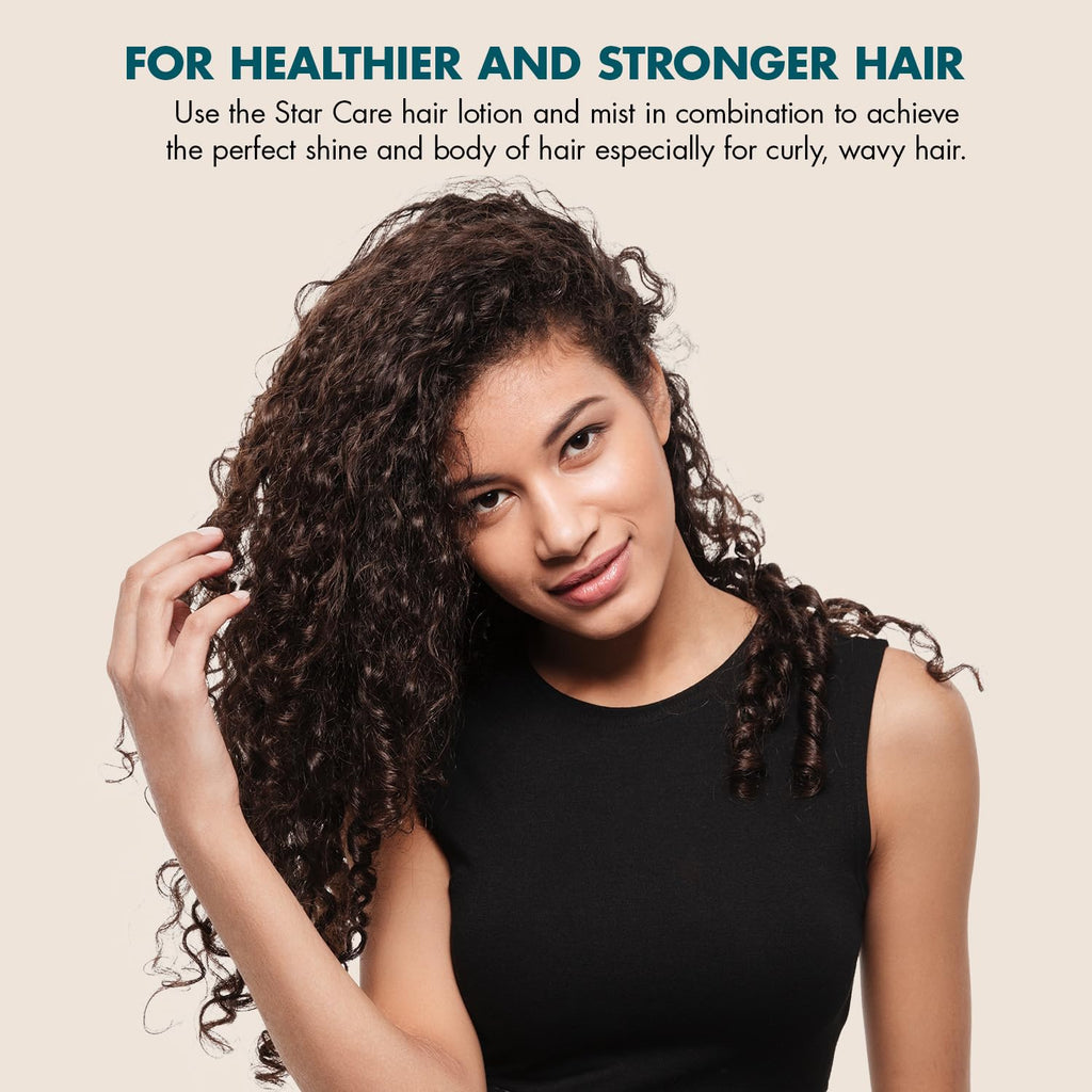 STAR CARE Wave Back Curl Lotion & Mist Set — Curl Definition & Hydration