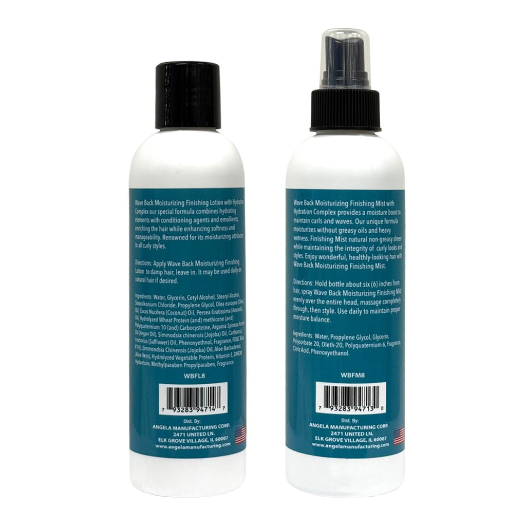 STAR CARE Wave Back Curl Lotion & Mist Set — Curl Definition & Hydration