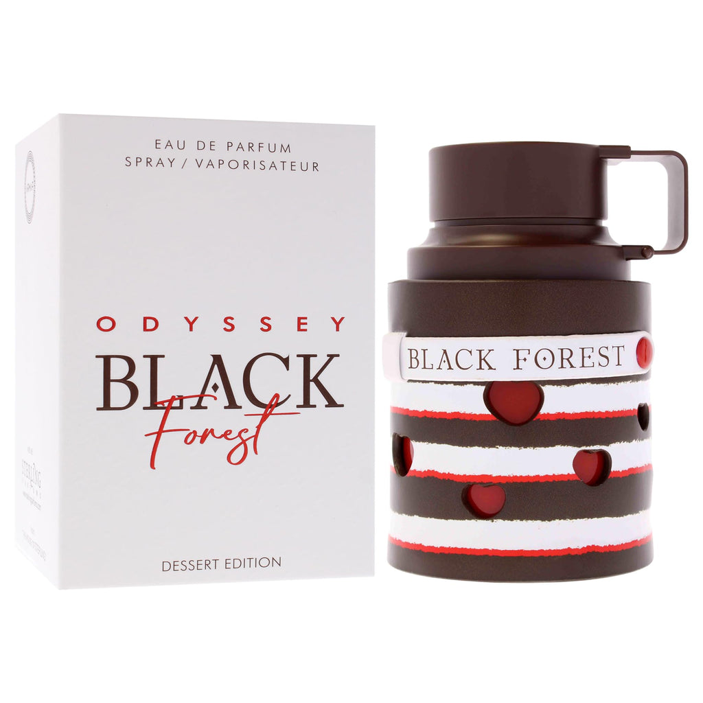 Armaf Odyssey Black Forest Dessert Edition by Sterling Parfums – Unisex Gourmand EDP 3.4 oz