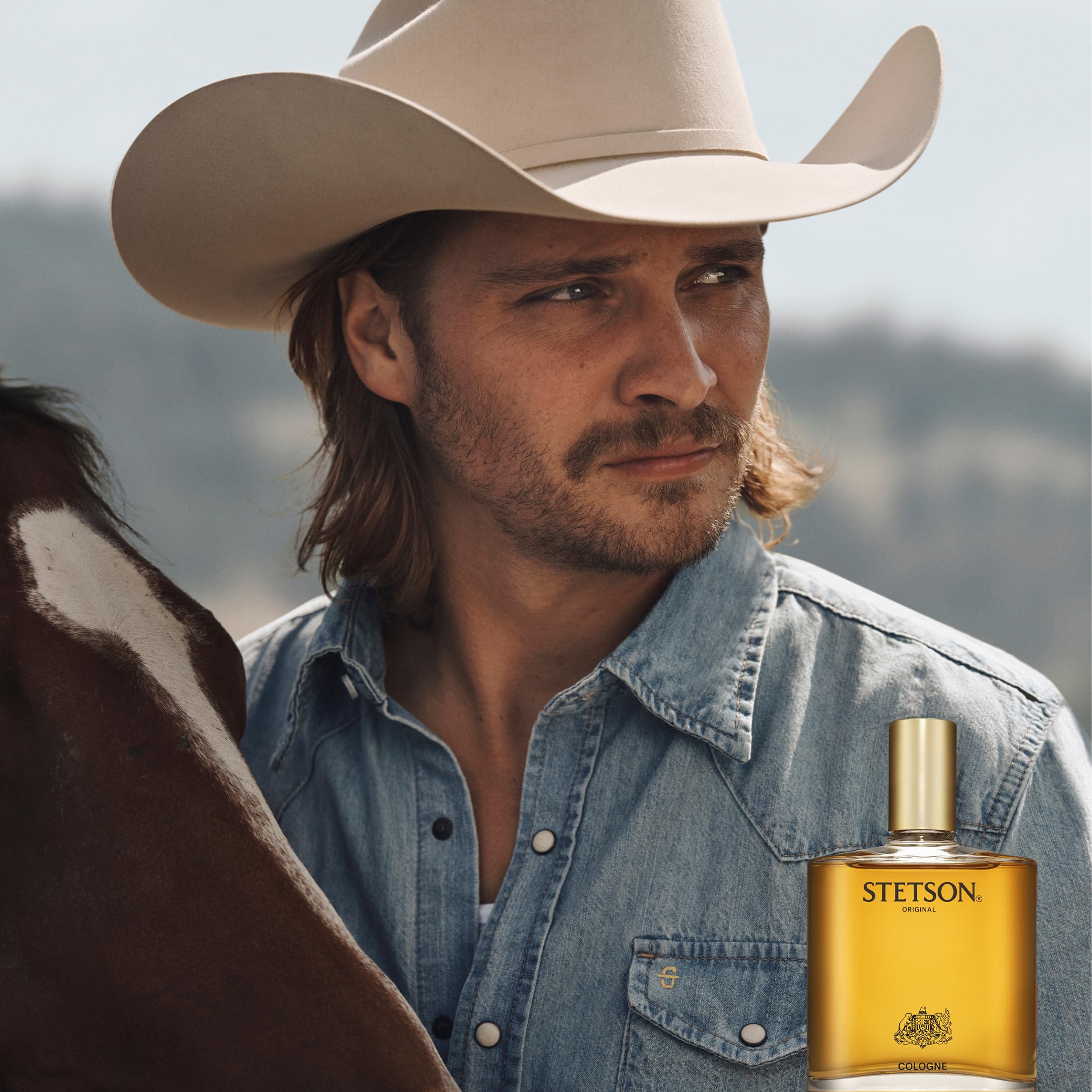 Stetson Original Cologne for Men | Classic Woody Scent (2.25 oz)