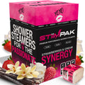 STiiMPAK Shower Steamers Vanilla Strawberry - Synergy XXL 80g | L-Theanine & Menthol | Romantic Gift