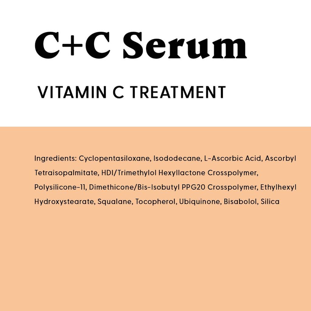 Stratia C+C Vitamin C Serum – 15% Vitamin C, 10% L-Ascorbic Acid, Water-Free (1 Fl Oz)