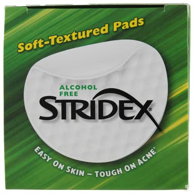 Stridex Daily Care Acne Pads with Aloe for Sensitive Skin – 55 Count
