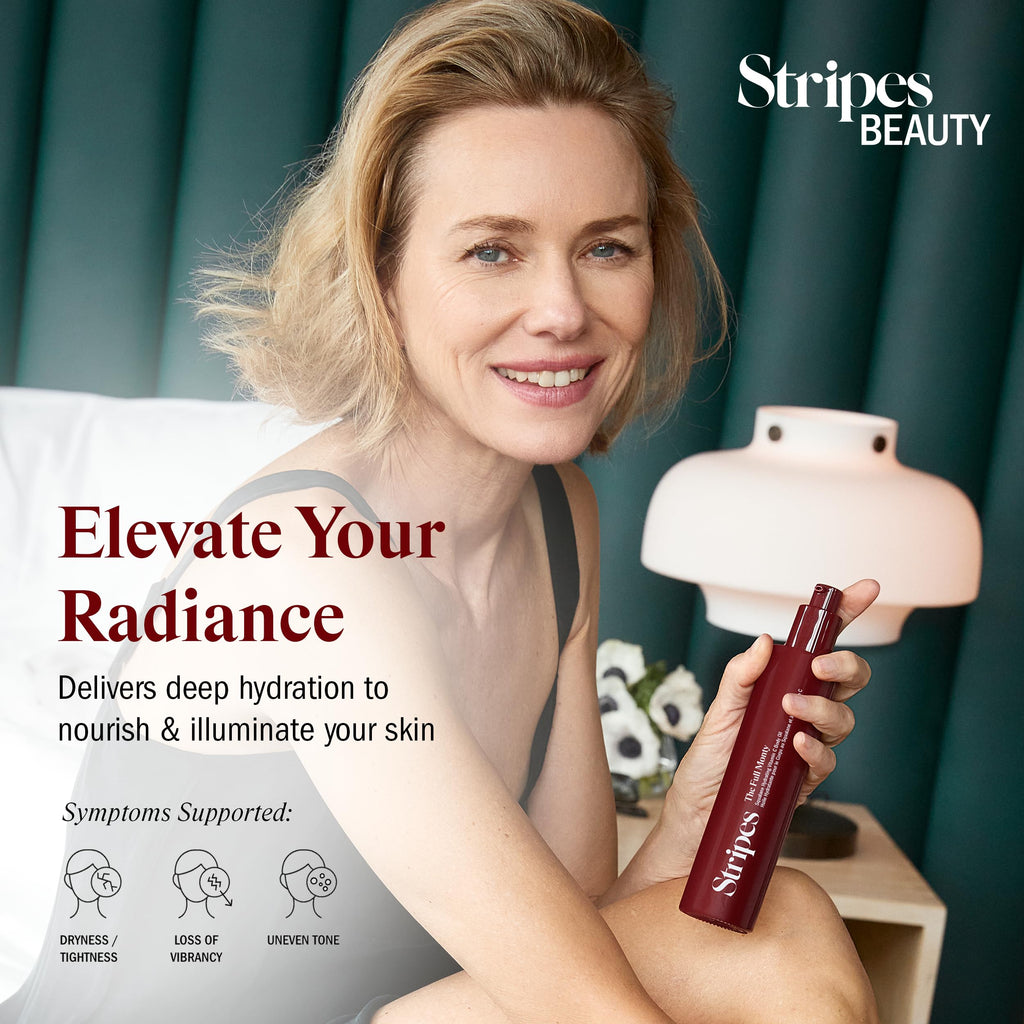 STRIPES Beauty Naomi Watts The Full Monty Post Shower Body Oil – Hydration, Glow & Softness