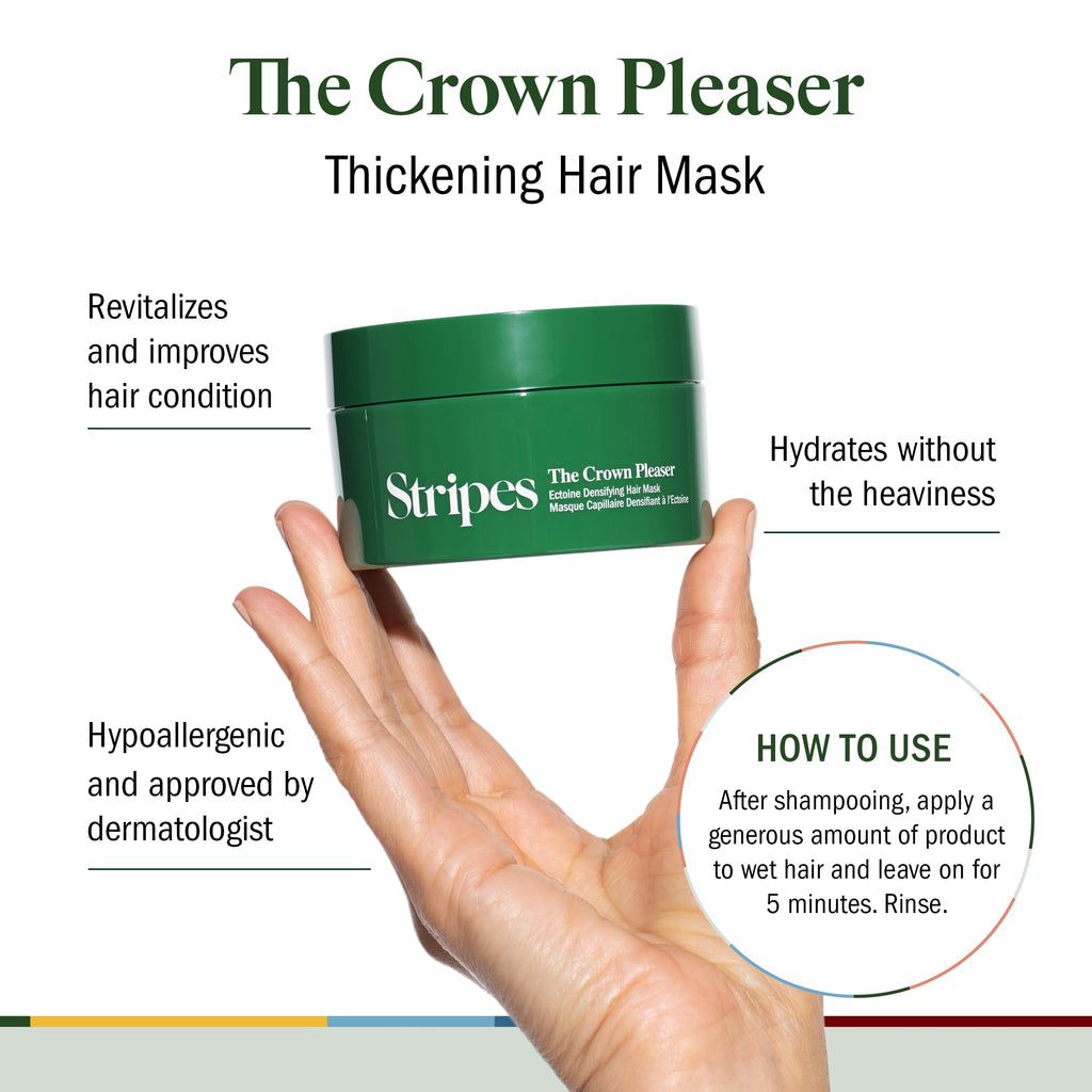 STRIPES Beauty Naomi Watts The Crown Pleaser: Hydrating Hair Mask for All Hair Types