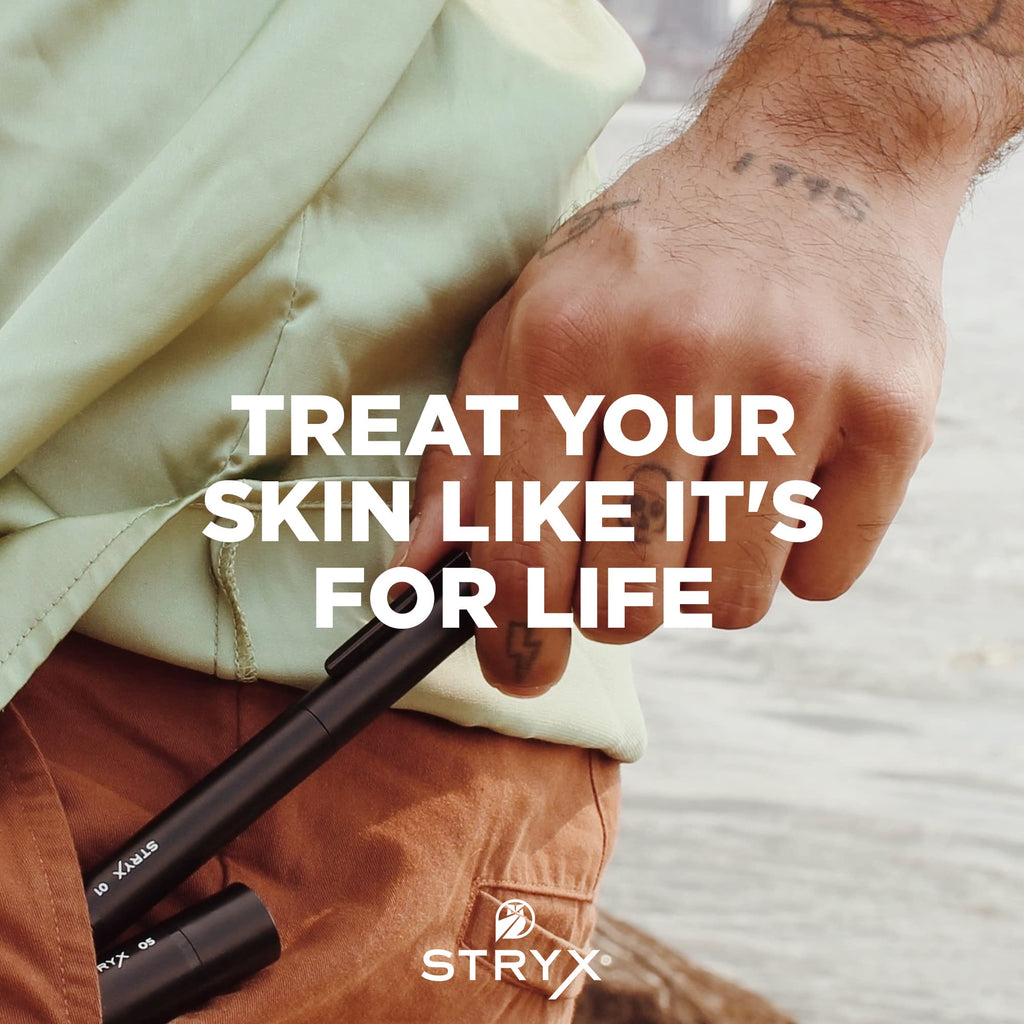 Stryx Concealer Stick Tool for Men – Deep Java, Undetectable Coverage