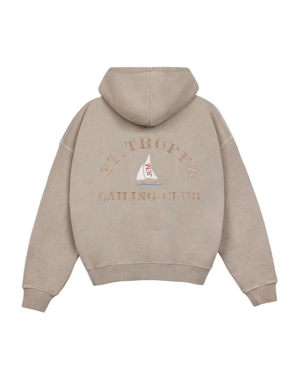 St Tropez Heavyweight Hoodie Beige
