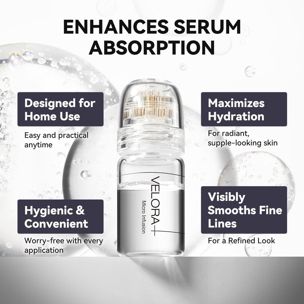 Styirl Micro Infusion System for Face – Hydrating Serum with HA & Peptides (1-Month Supply)