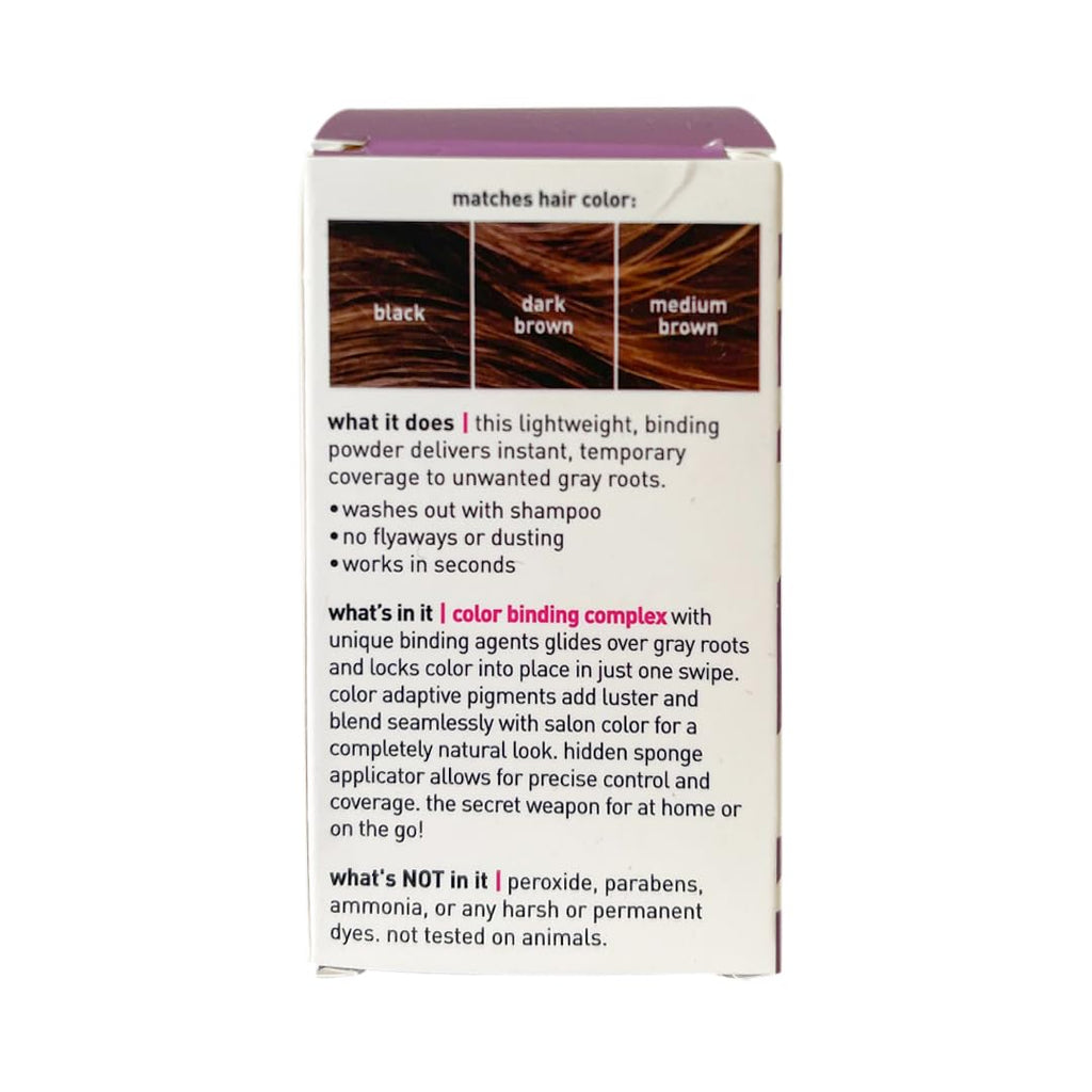 Style Edit Root Cover Up Powder 5-Pack – Dark Brown, Water-Resistant, Mess-Free