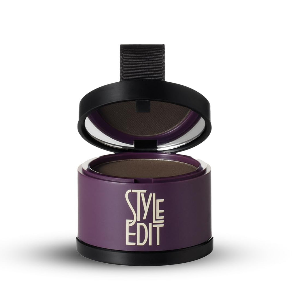 Style Edit Root Cover Up Powder 5-Pack – Dark Brown, Water-Resistant, Mess-Free