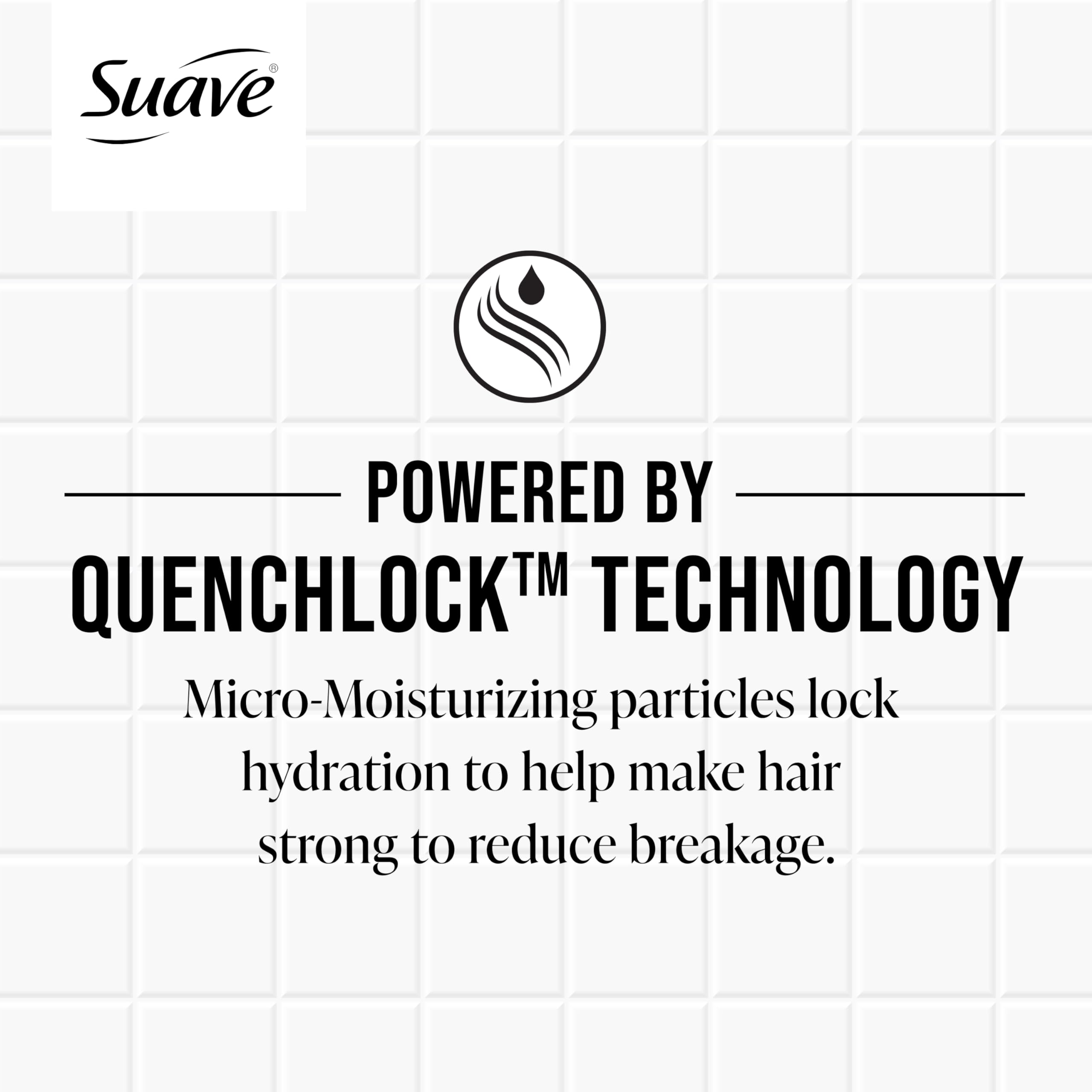 Suave Ceramide Age Brilliance Shampoo – Moisturizing & Strengthening pH-Balanced Anti-Frizz for Women, 28 Oz (Pack of 4)