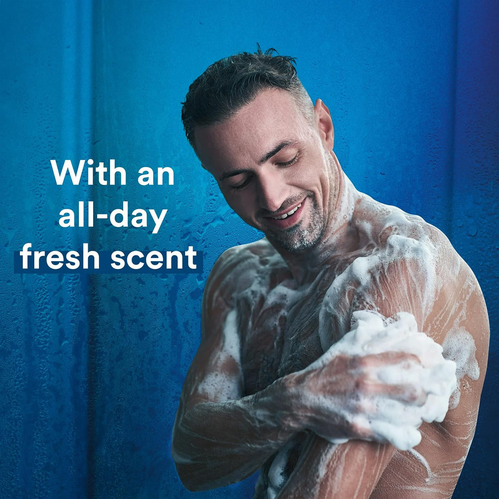 Suave Men Shower Essentials Variety 3-Pack – Hydrating 3-in-1 Hair + Body + Face Wash & Refreshing Body + Face Wash, 30 Oz Each