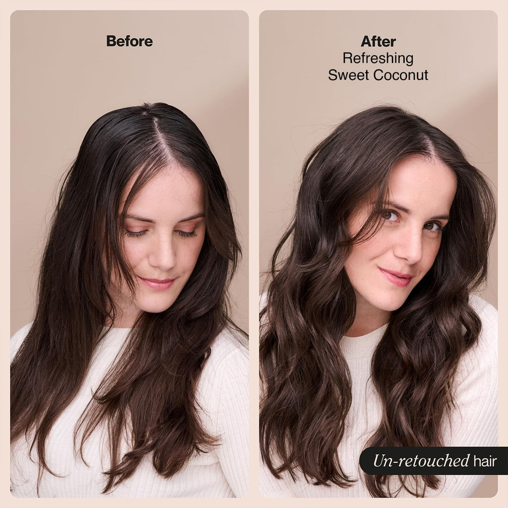 Suave Sweet Coconut Shampoo & Conditioner 2-in-1 + Dry Shampoo for Women – Gentle Formula with 100% Natural Coconut Oil