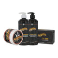Suavecito Hair & Body Essentials Bundle | Firme Clay Pomade, Body Soap, Hydrating Shampoo & Nourishing Conditioner