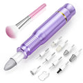 SUBAY Professional Manicure Pedicure Kit – Electric Nail Drill 25,000 RPM, 11 Attachments + 20 Bands