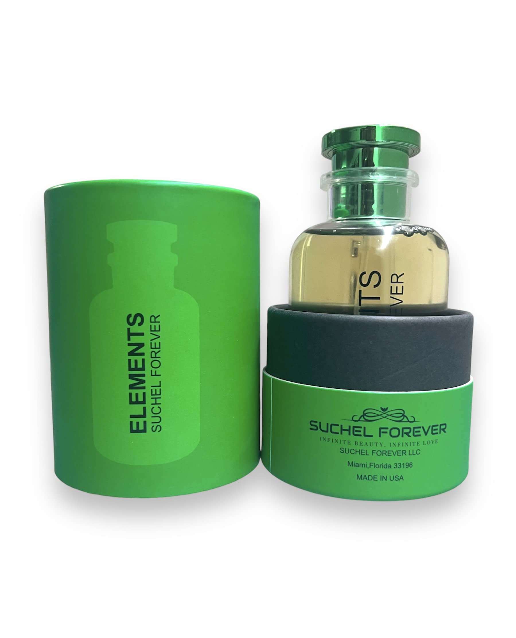 SUCHEL FOREVER Elements Eau de Parfum for Men – 100 mL / 3.3 Fl oz