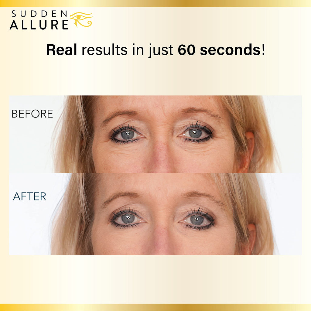 SuddenAllure Instant Face Lift Serum – Tighten Eyes in 60 Seconds | Made in USA