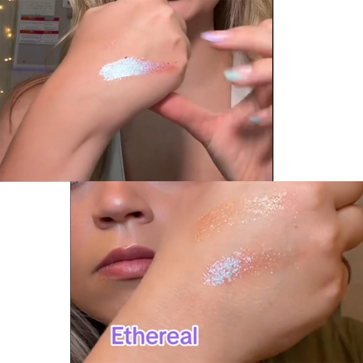 sudxin Adriana Nicole Ethereal Eyeshadow – Color-Shifting Shimmer Single Shadow