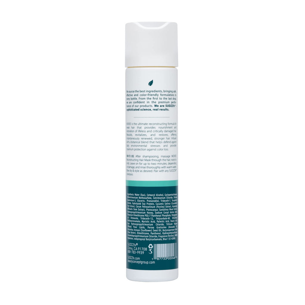 SUDZZFX Moxee Reconstructing Hair Mask – Hydrating Deep Conditioner Damaged Hair