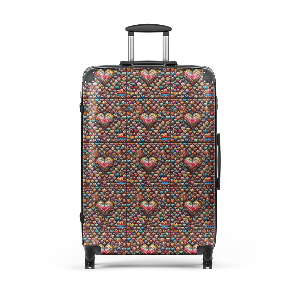 Thousand Hearts Hard-shell suitcase