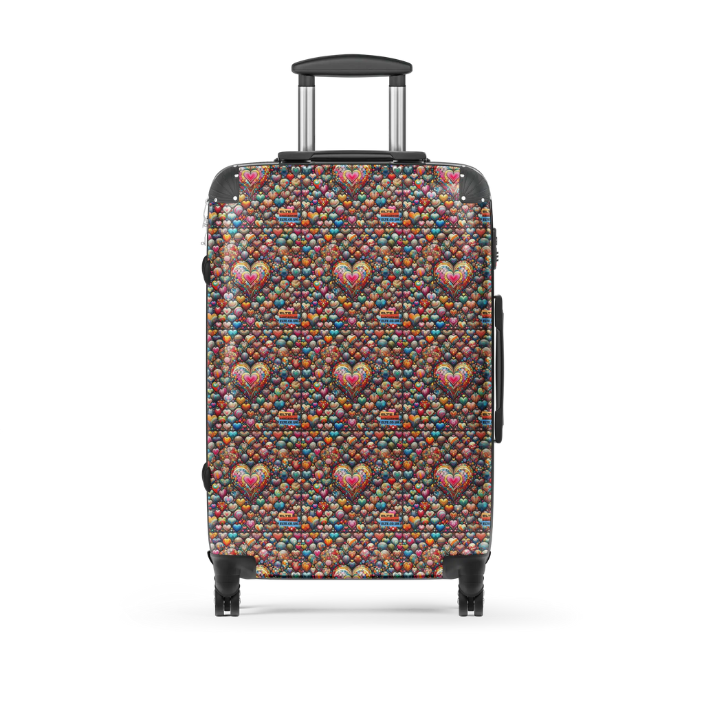 Thousand Hearts Hard-shell suitcase