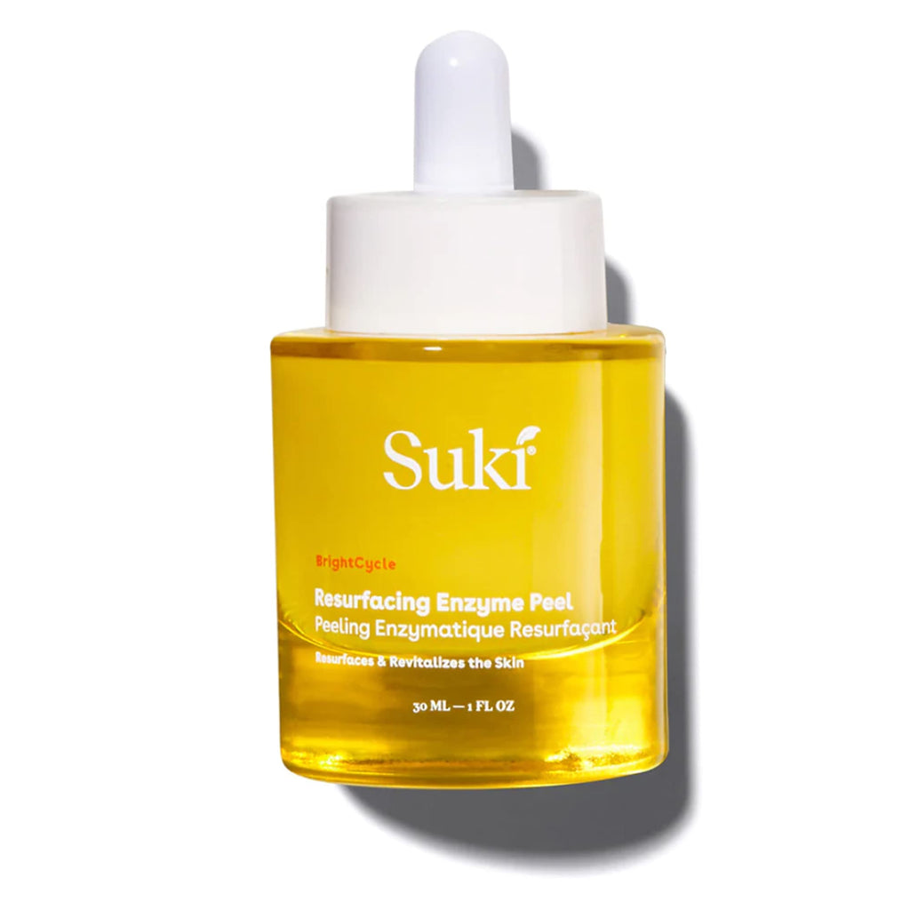 Suki Resurfacing Enzyme Peel — Gentle Face Exfoliant for Sensitive & Acne-Prone Skin | 1 oz