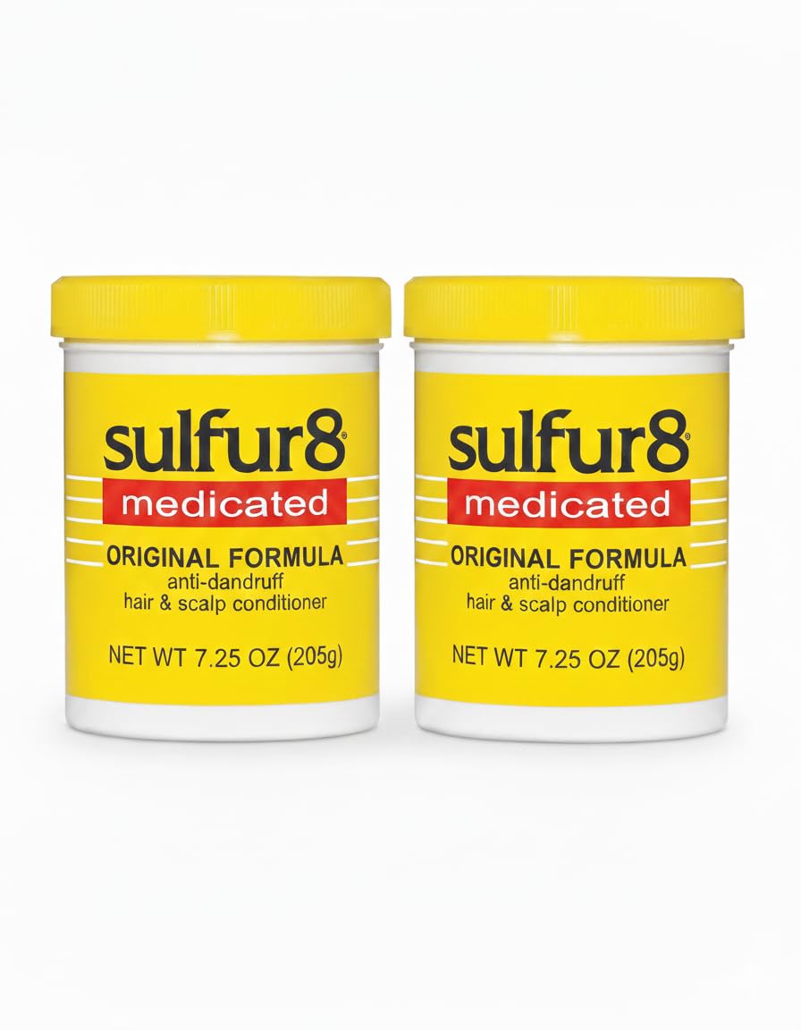 Sulfur 8 Medicated Anti-Dandruff Hair & Scalp Conditioner – 2 Pack, 7.25 oz