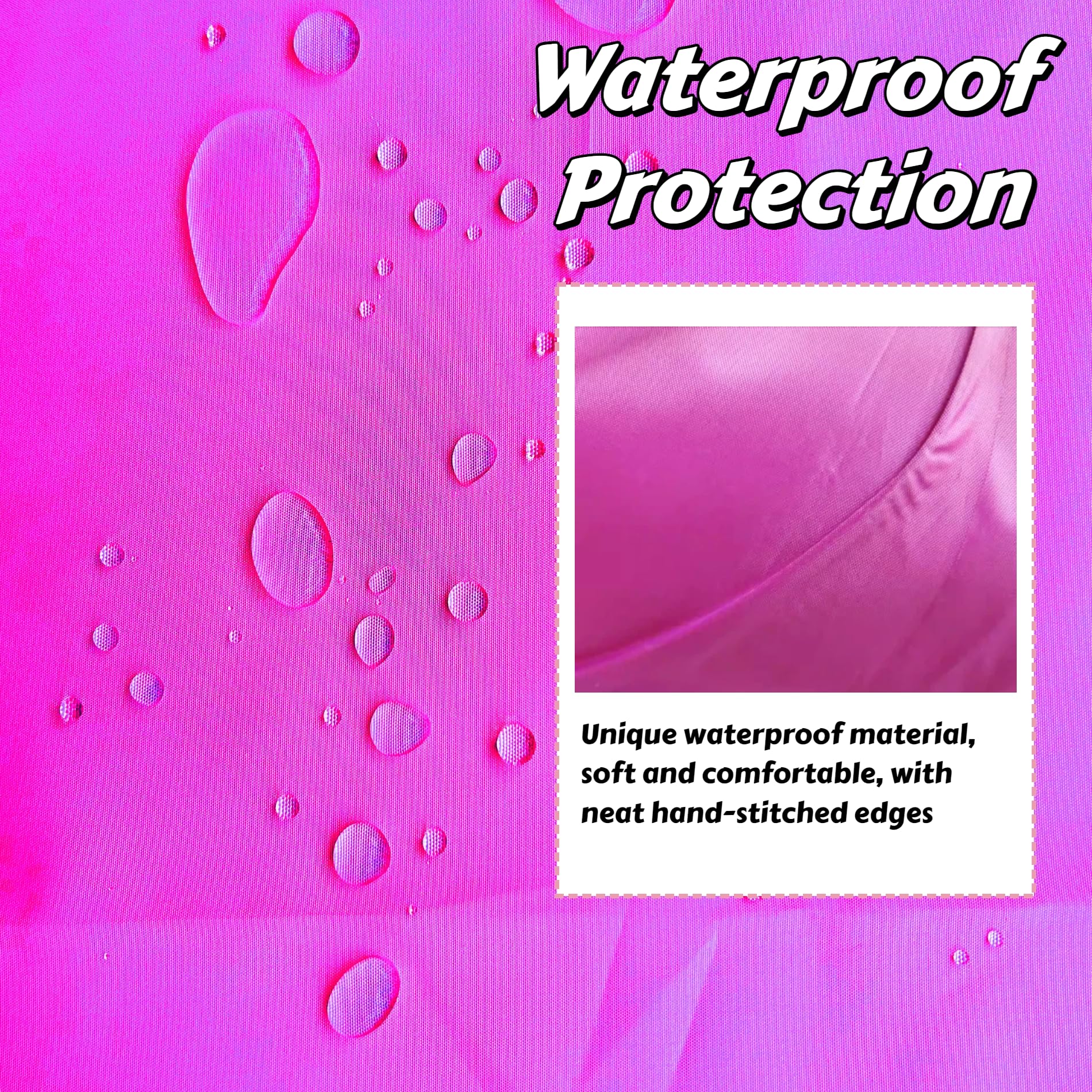 Sulieschen Rose Red Waterproof Shower Sling for Shoulder Surgery Recovery