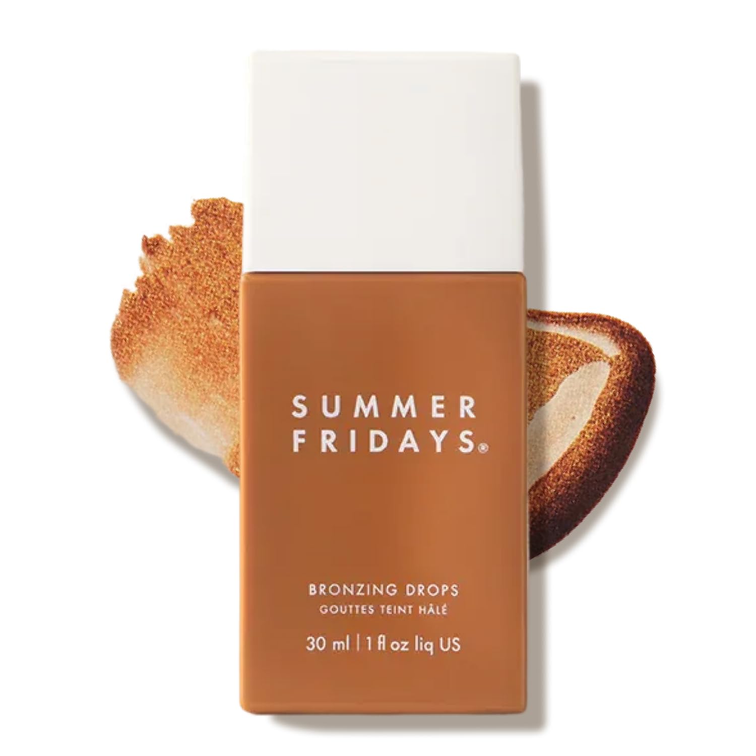 Summer Fridays Bronzing Drops – Hydrating Serum-Like Hybrid Makeup with Hyaluronic Acid (1 Fl Oz)