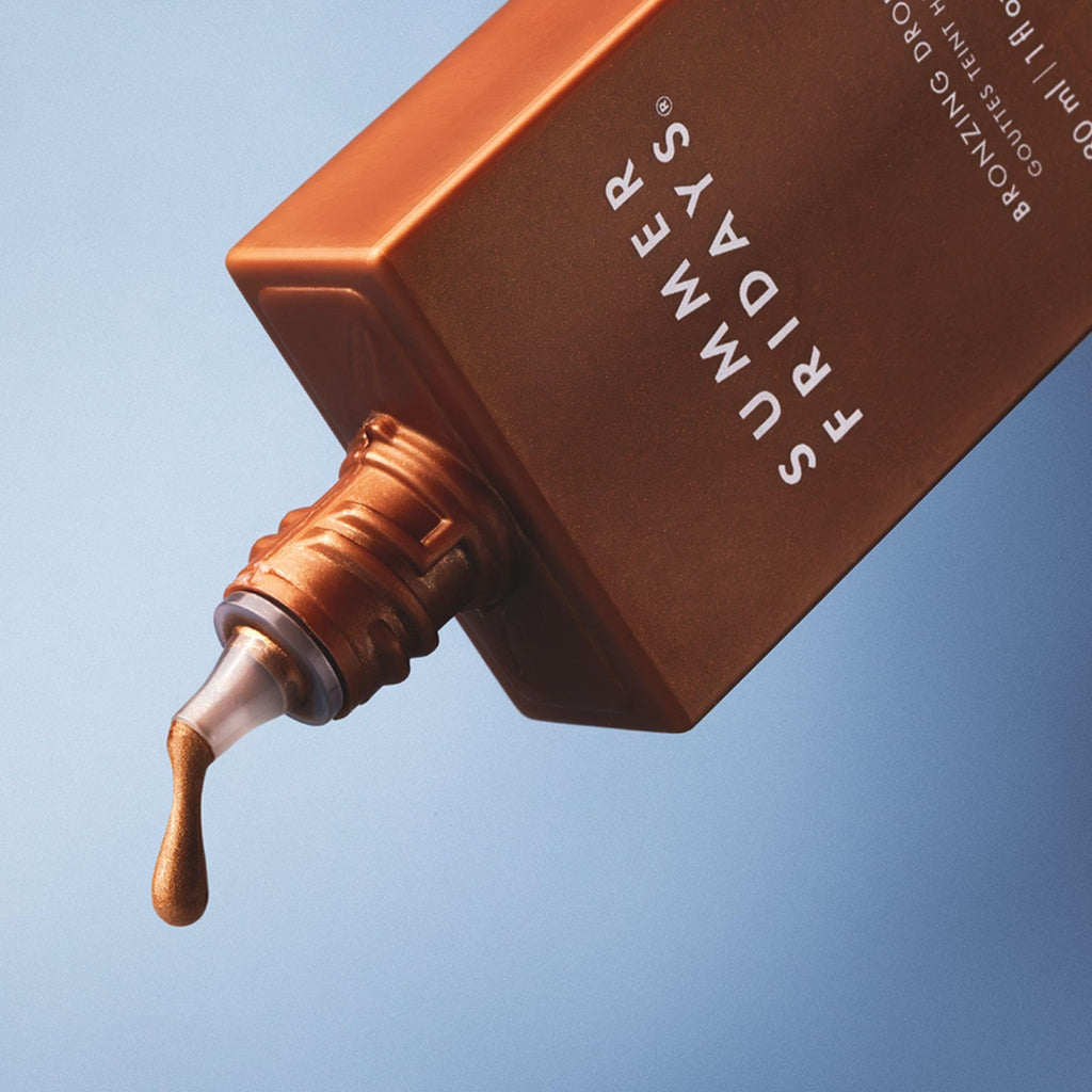 Summer Fridays Bronzing Drops – Hydrating Serum-Like Hybrid Makeup with Hyaluronic Acid (1 Fl Oz)